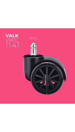 Set of 5 chair caster... 2