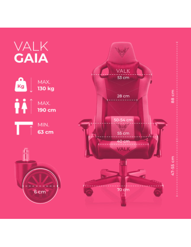 VALK Gaia - Fabric Gaming Chair