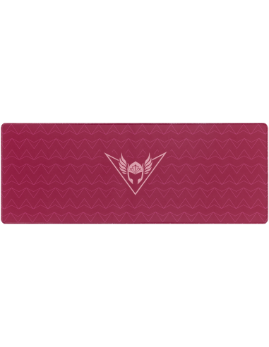 VALK Mousepad XXL - Mauspad 80x30cm Rubin Rot