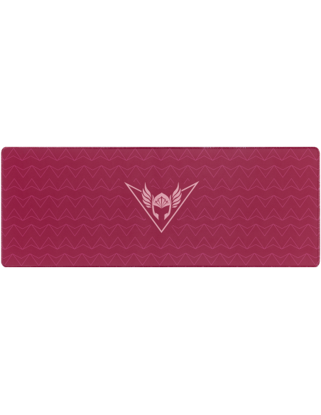 VALK Mousepad XXL - Alfombrilla de ratón 80x30cm Rojo Rubí