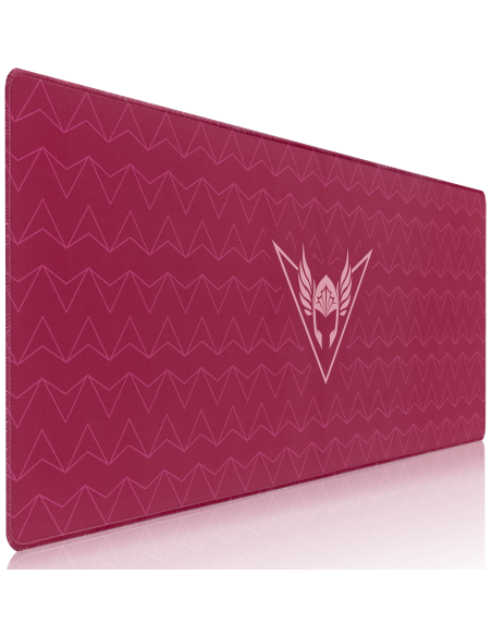 VALK Mousepad XXL - Alfombrilla de ratón 80x30cm Rojo Rubí