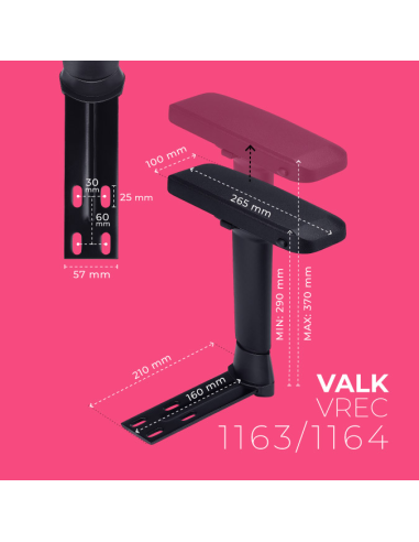 VALK Spare Parts - 4D Armrest for Gaming Chair...