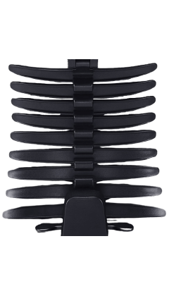 Fishbone Refuerzo Lumbar | Negro | NOMA