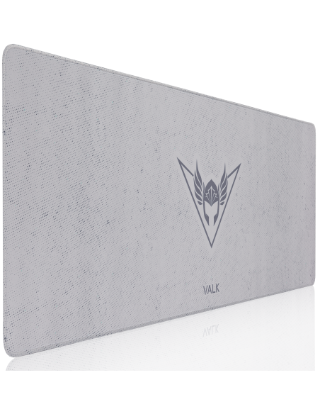 VALK Mousepad XXL - Mauspad 80x30 Perlweiß