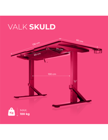 VALK Skuld - Gaming desk