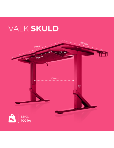 VALK Skuld - Gaming desk