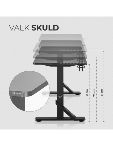 VALK Skuld - Gaming desk