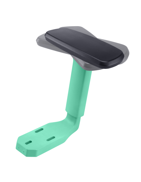 VALK Recambios - Reposabrazos 3D para silla gaming VALK Noma - Aqua Menthe