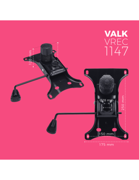 VALK Recambios - Mecanismo mariposa para silla gaming