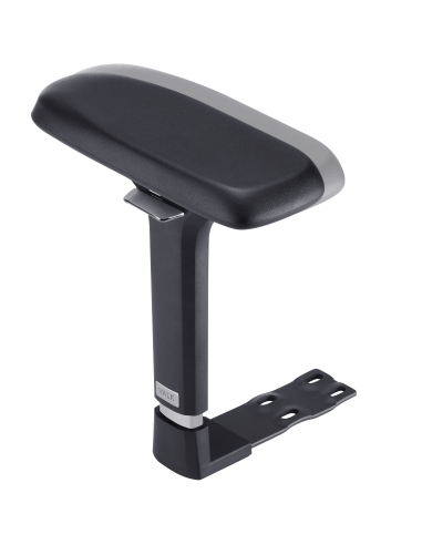 Metal 4D armrests for chair - magnetic cover -...