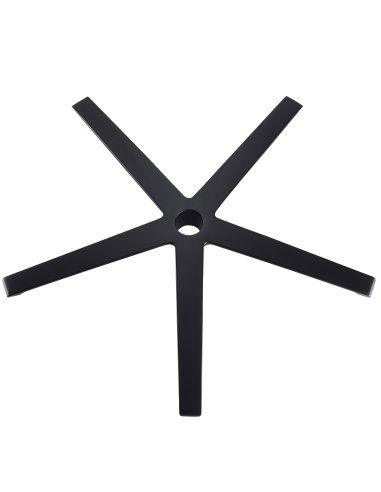 Aluminium-Stuhlkreuz - schwarz - 70 cm...