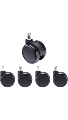 Set of 5 chair caster...