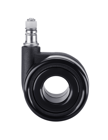 Set of 5 premium hollow-design chair caster...