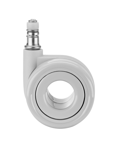 Set of 5 premium hollow-design chair caster...