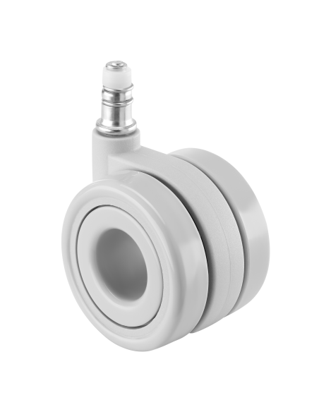 Set mit 5 Premium-Stuhlrollen im Hohl-Design - 60 mm Durchmesser (MYLA)