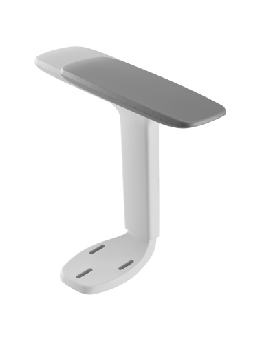 Accoudoirs 4D pour chaise - blanc (MYLA)