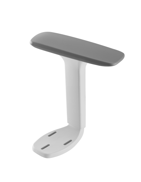 Accoudoirs 4D pour chaise - blanc (MYLA)