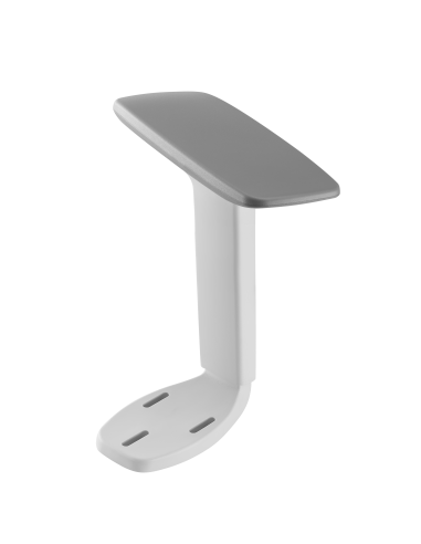 4D armrests for chair - white (MYLA)