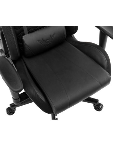 VALK Skadi silla gaming rgb negra detalle asiento