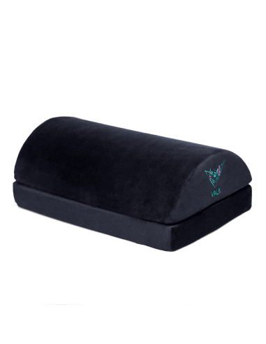 VALK Osma reposapies gaming negro derecha