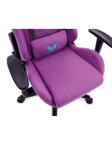 VALK Nyx silla gaming tela lila asiento