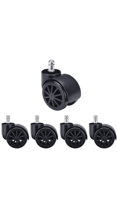Set of 5 chair caster...