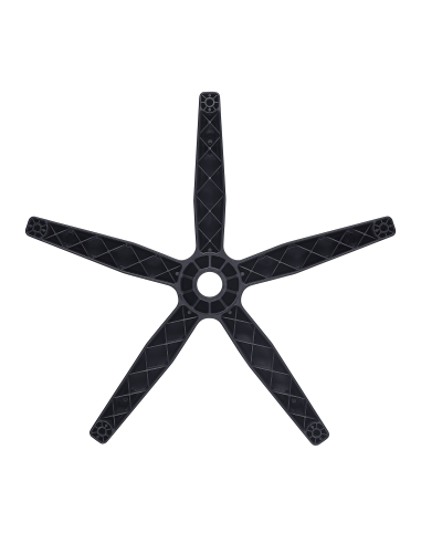 Nylon-Stuhlkreuz - schwarz - 70 cm Durchmesser...