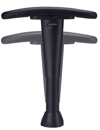 2D armrests for chair - 2-hole mount (NYX)