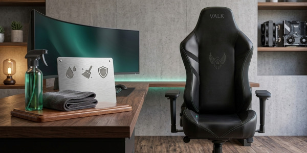 How to clean the PU leather on your gaming chair and stop it cracking
