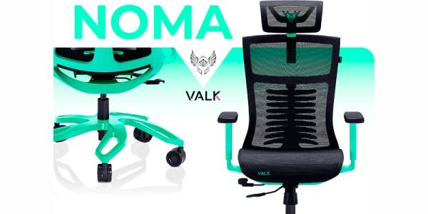 VALK NOMA : Une Chaise Gaming en Maille Respirante Unique en Son Genre