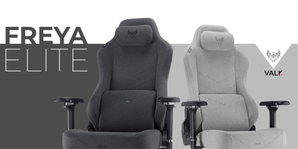VALK Freya Elite: la silla gaming de tela premium para teletrabajo y juego