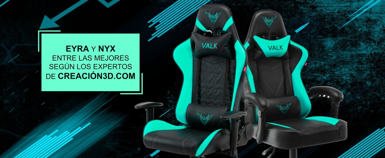 Nuestras sillas NYX y EYRA entre las mejores según los expertos en diseño de producto CREACION3D.COM