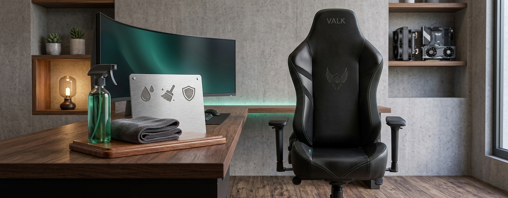 Comment nettoyer le simili cuir (PU) de votre chaise gaming et éviter les craquelures
