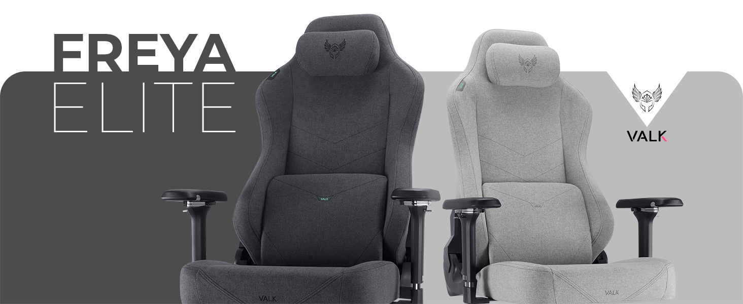 VALK Freya Elite: the premium fabric gaming chair for work and play