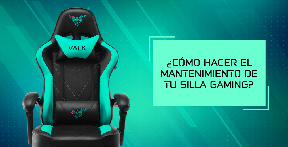 ¿Cómo hacer el mantenimiento de tu silla gaming?