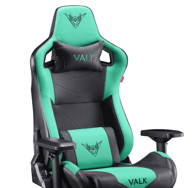 VALK Nyx Gaming Chaise bleu, rouge ou vert. Créé par et pour les joueurs